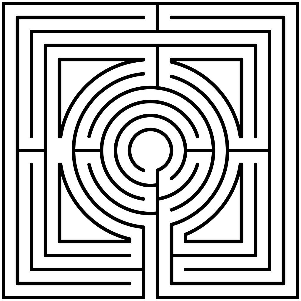The real thing is far more Escher-esque.