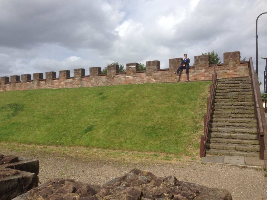 Manchester ruins wall