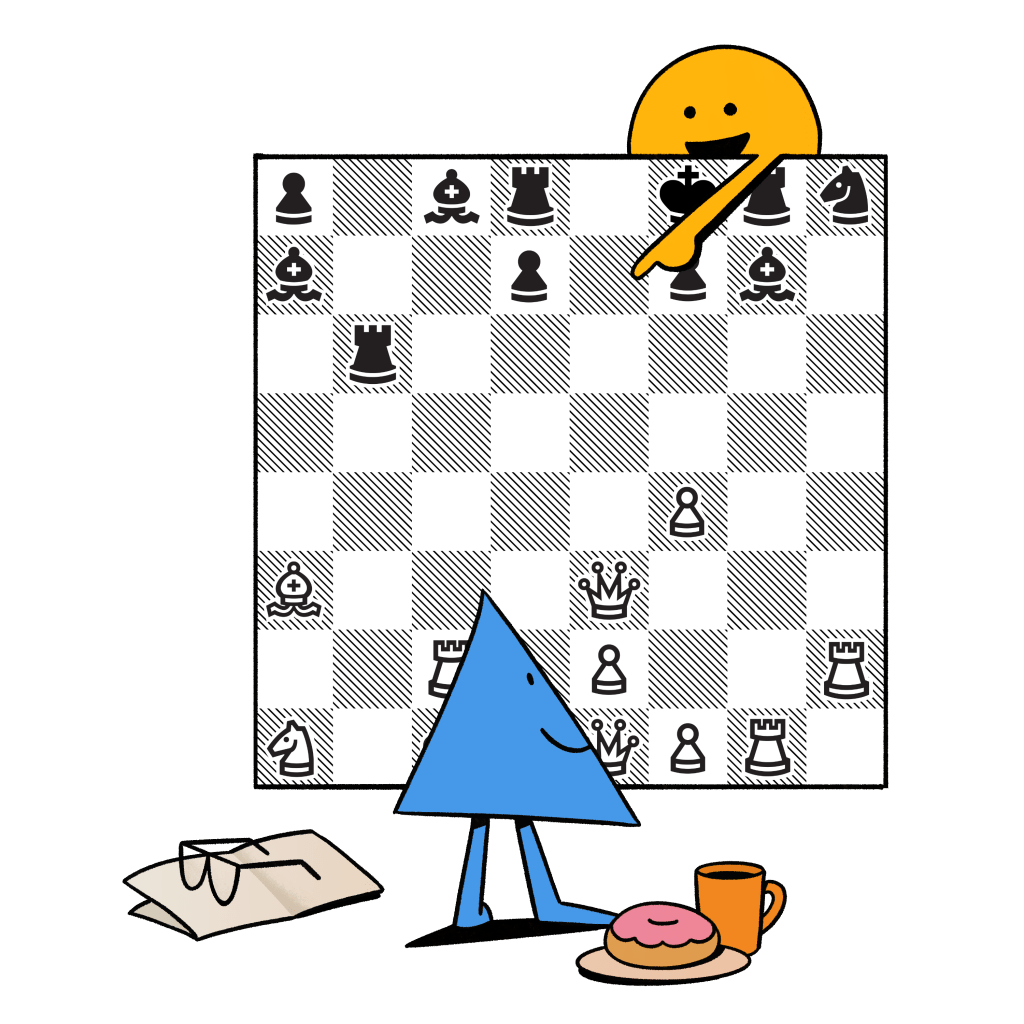 Artist's rendering of Really Bad Chess.