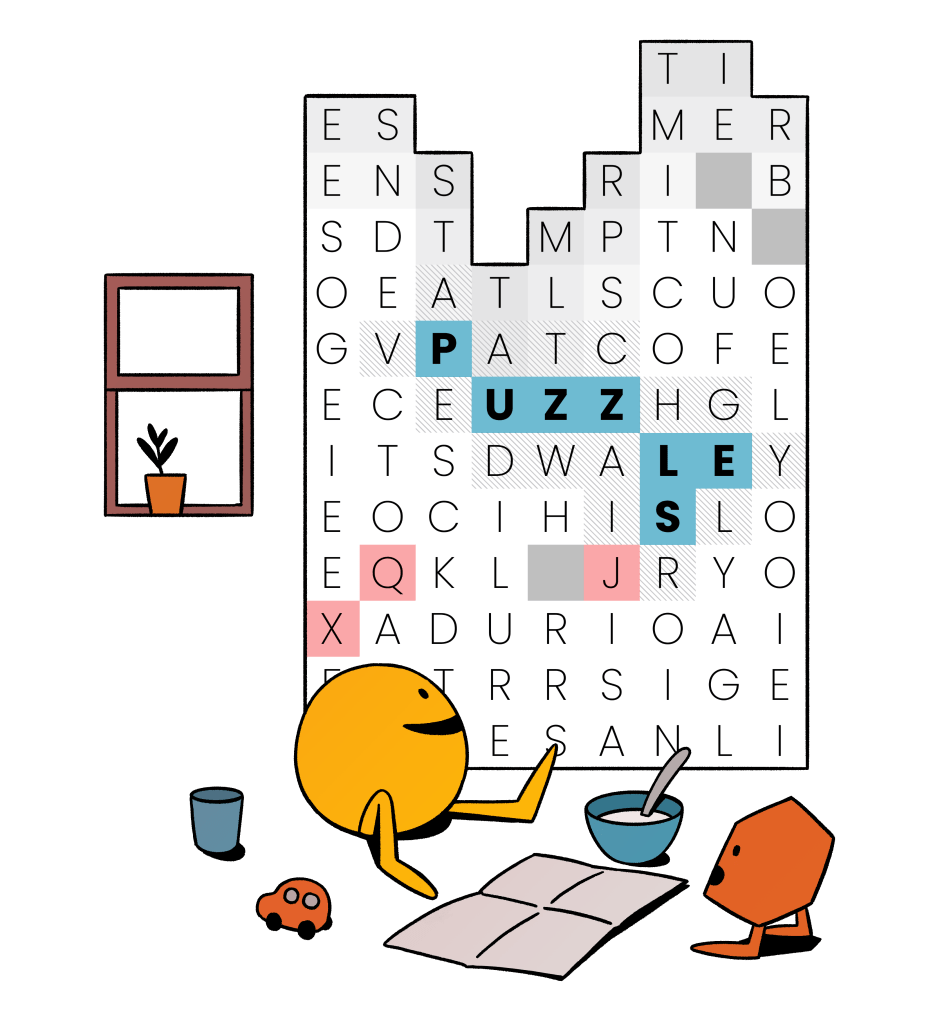 Artist's rendering of SpellTower.